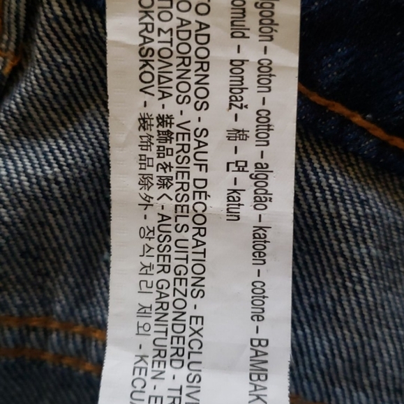 ZARA Cigarette pearls jeans  Sz 4 - Picture 10 of 10